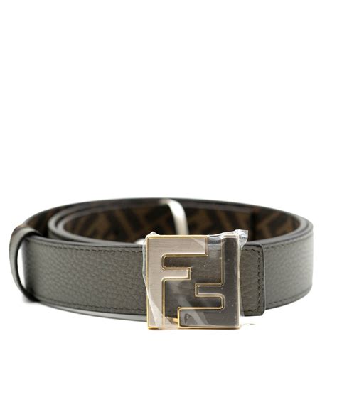 cintura double face fendi|fendi leather belts.